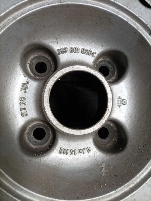 Алуминиеви ляти джанти, 4 броя 14" от VW