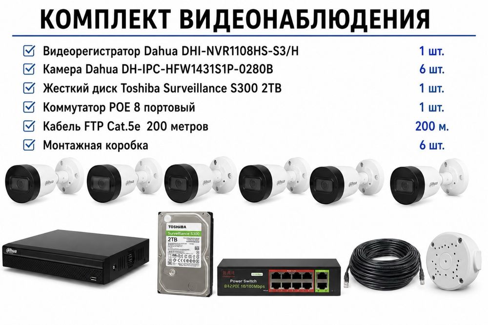 IP-видеонаблюдения 4мп
