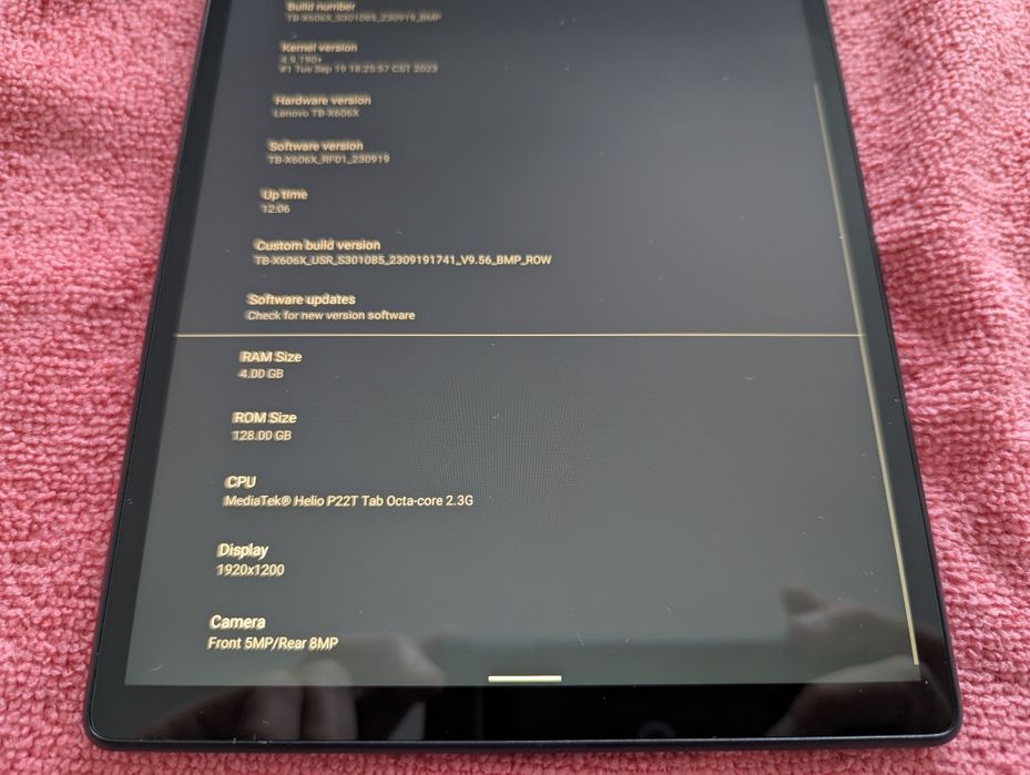 Tableta Lenovo Smart Tab M10 cu 4G, 4GB RAM, 128GB storage