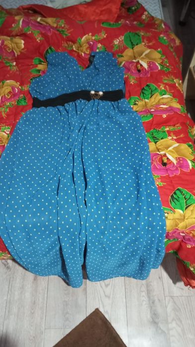 Длинное летние платье