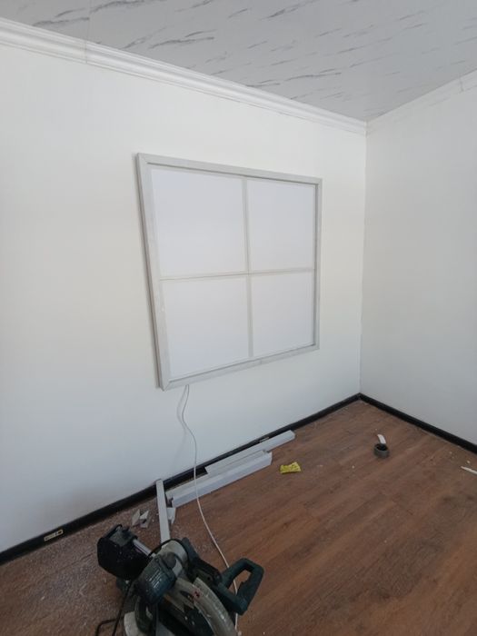 Фальш окна. Светильник