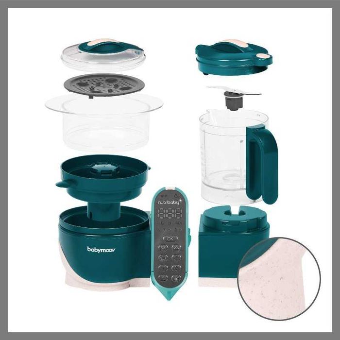 Robot multifunctional pentru gatit 6 in 1 Babymoov Nutribaby - RESIGILAT
