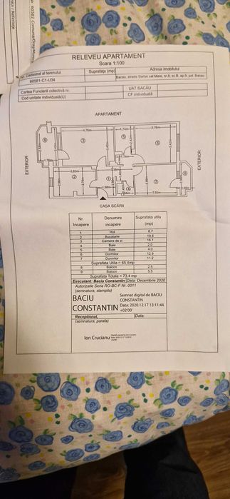 Apartament 3 camere