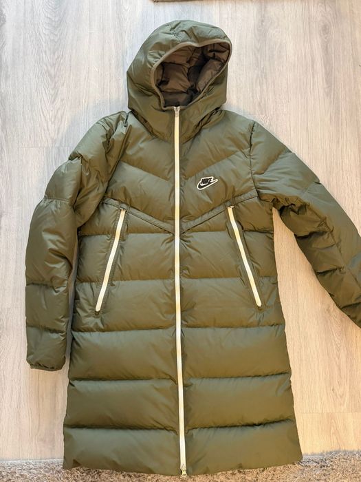Geaca parka nike verde