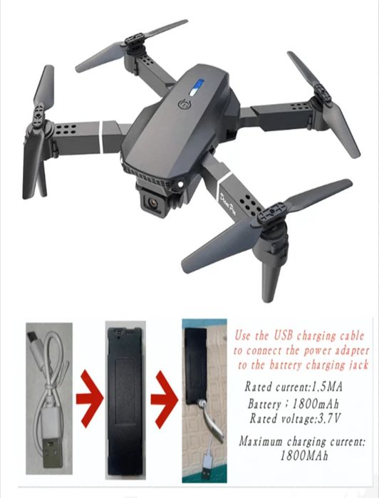 Dronă E88Pro cu cameră dublă. Preț negociabil