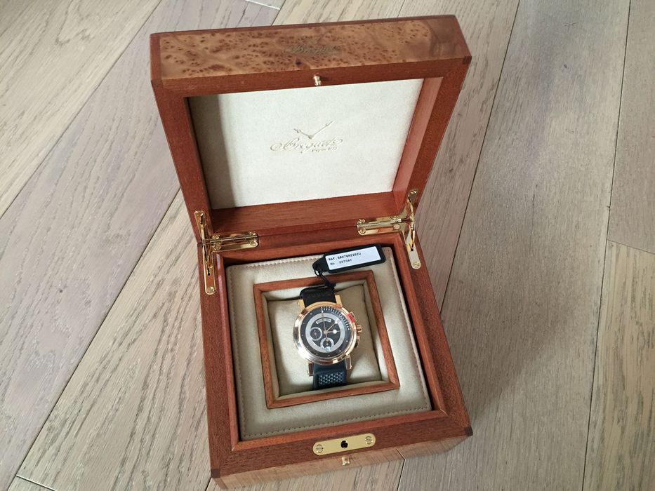 Breguet Marine Chronographe 42mm rose gold