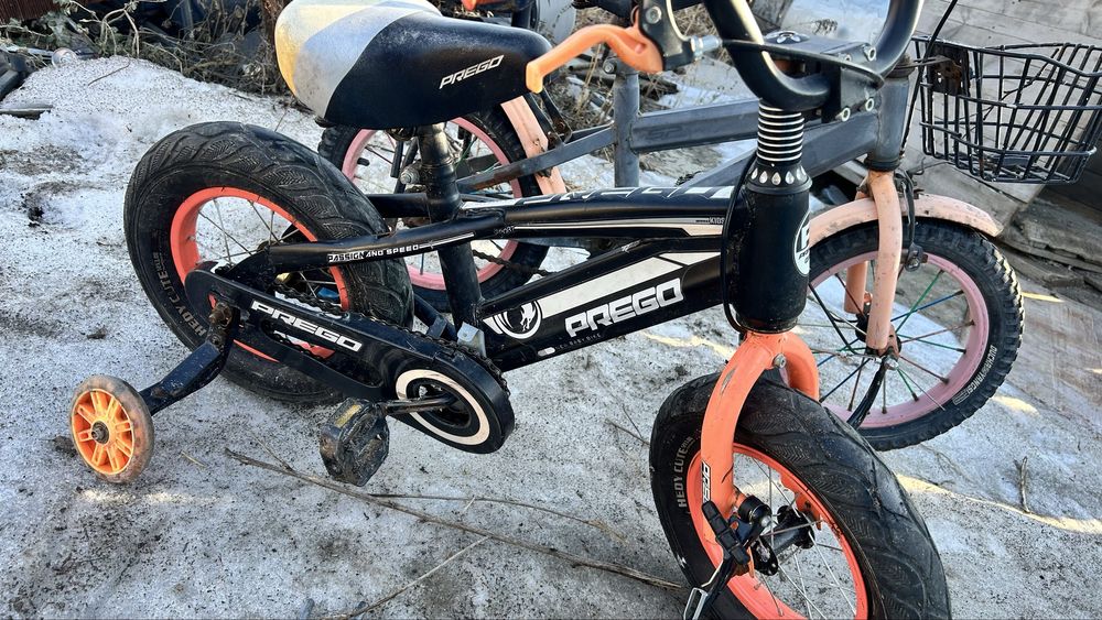 Детски велосипед нормальном состояни