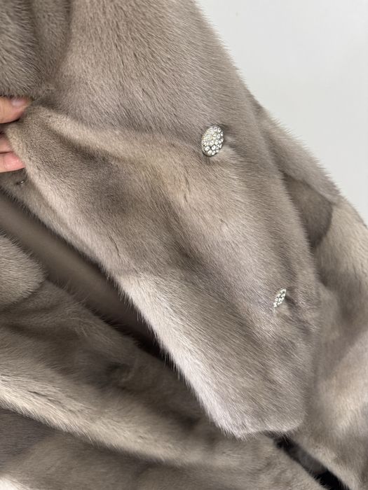 Шуба цвет колотый лед