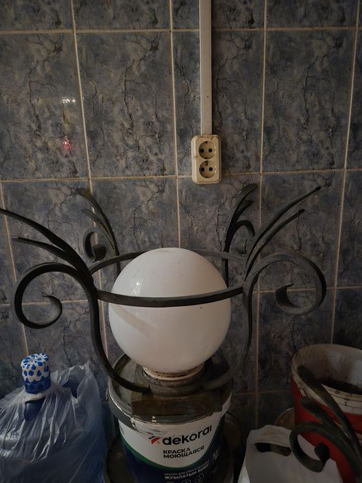 Фонарь уличный кованный