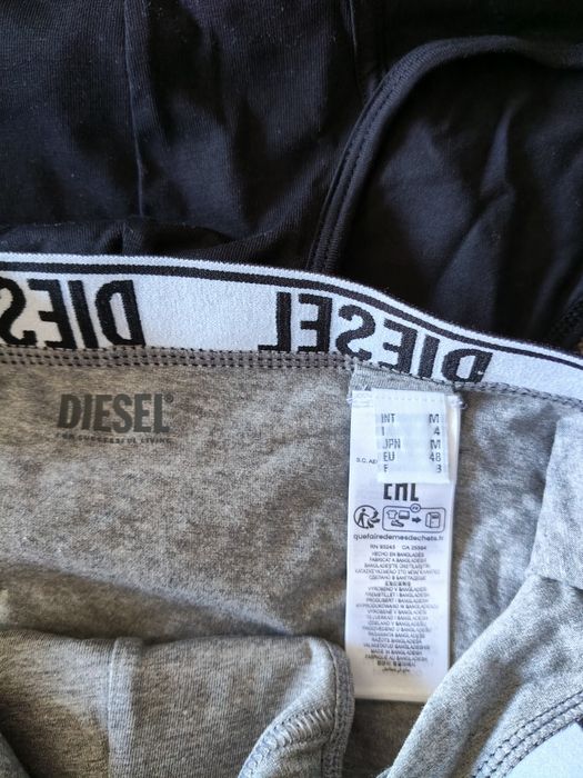 Diesel set 3 chiloți bărbătești bleumarin-gri-negru mărimea M noi