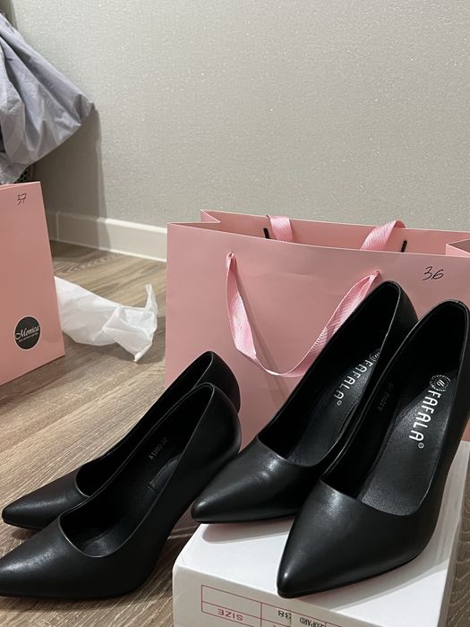 Каблуки новые туфли