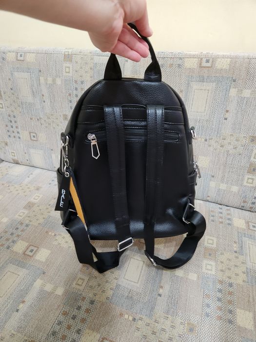 Кожаный новый рюкзак