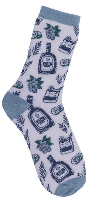 Подаръчен сет чорапи в чаша за уиски, ром или джин