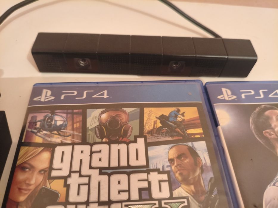 Ps 4 с играми и камерой
