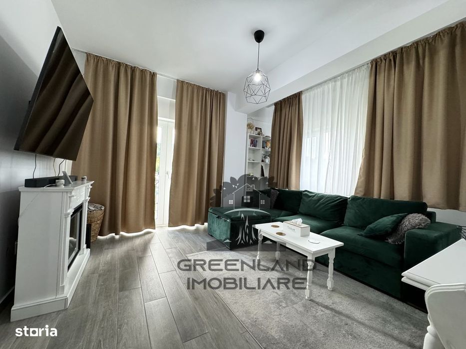 2 CAM 60mp, etaj 1, mobilat utilat LUX, zona  Copou Sararie