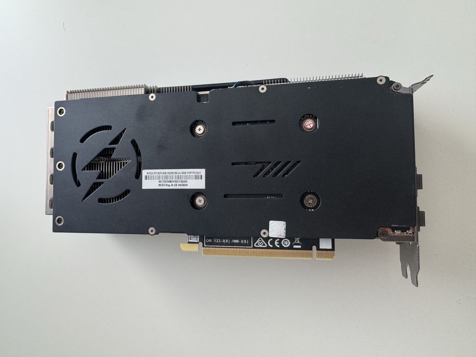 Видеокарта NVIDIA GeForce RTX 3070 8GB GDDR6