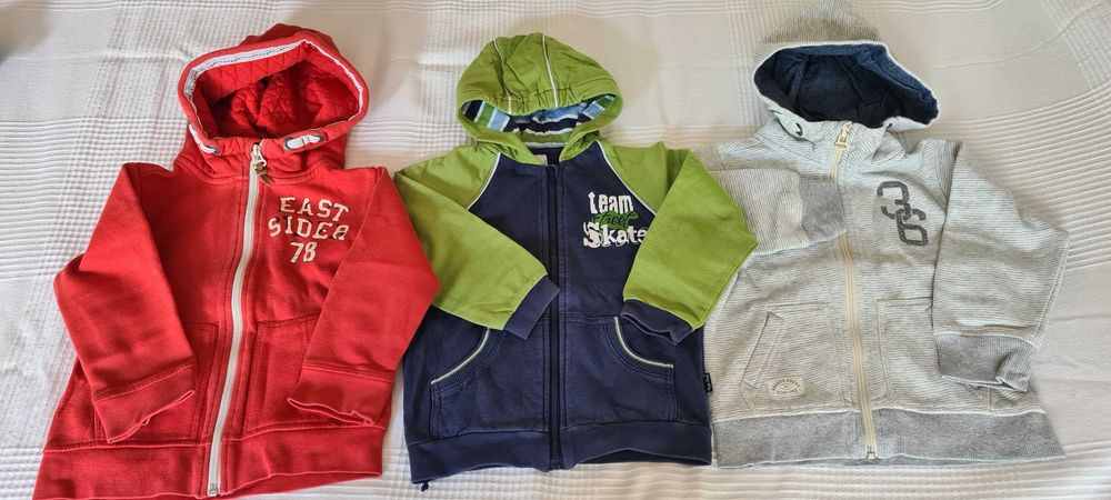 Детски блузки с дълъг ръкав, жилетки, ризи и поло