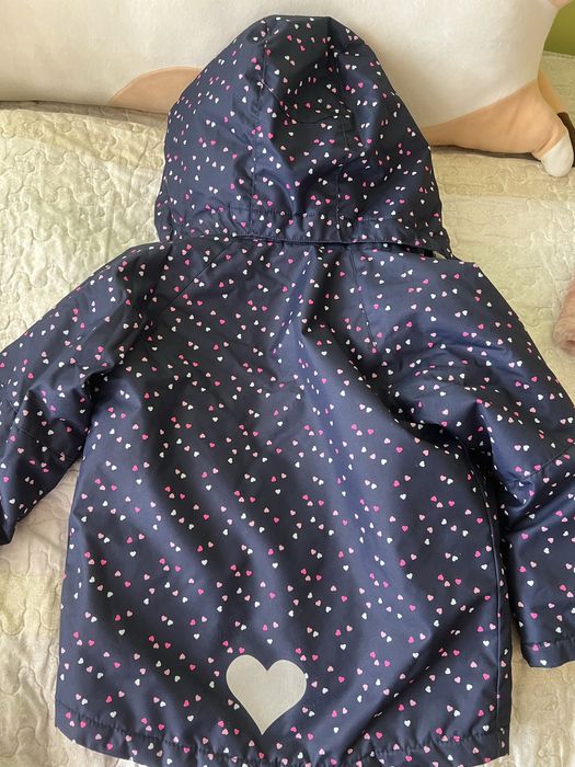 Топло яке за момиче на 3-4 години