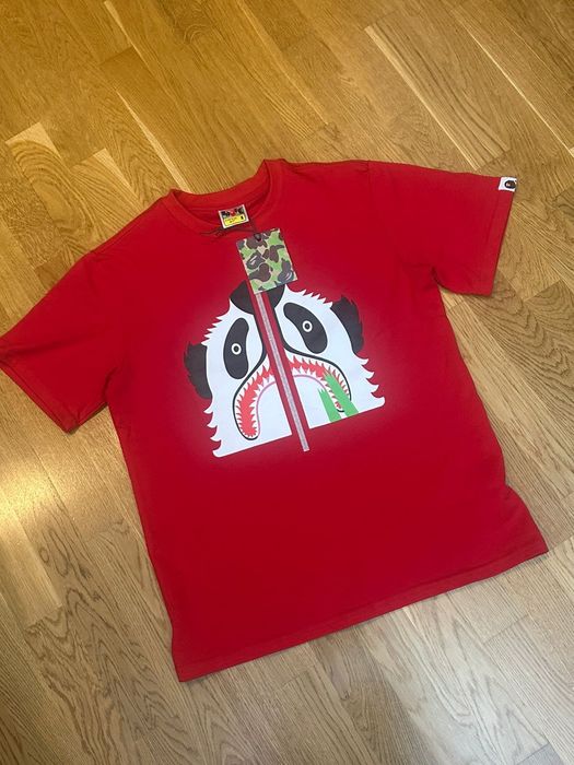 Bape panda красная