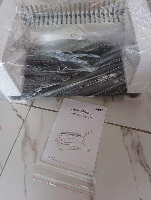 Переплет для пластиковых пружин биндер