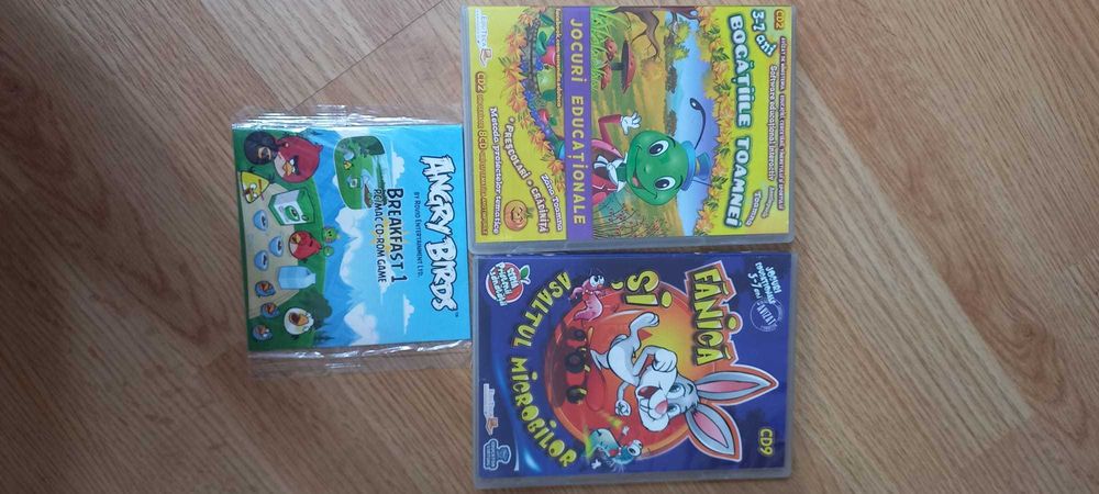 Set 3 Jocuri PC copii 3/7 ani noi