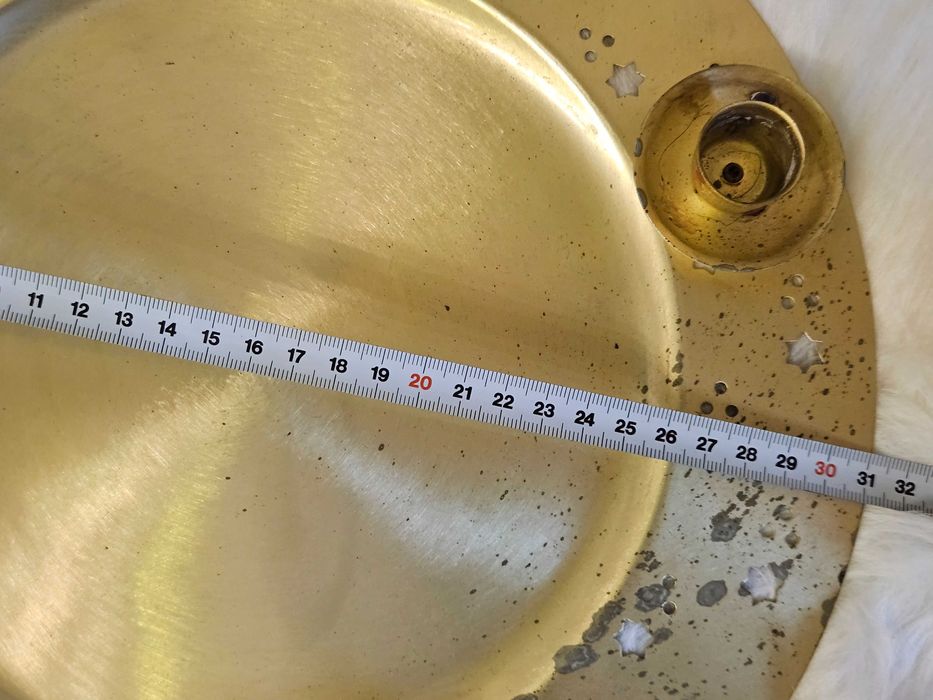 Farfurie de Advent pentru 4 lumanari de Craciun