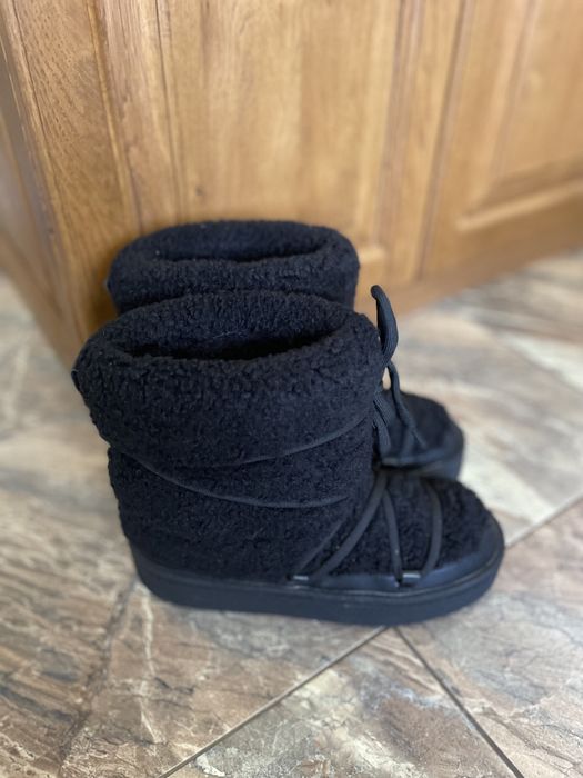 Дамски Боти кожени с вълна