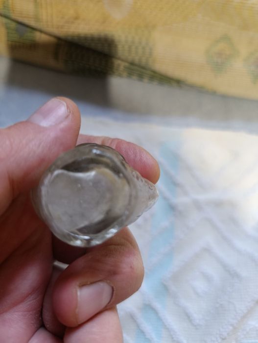 Флакончик птица редкий винтаж