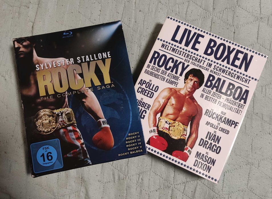 Rocky "The Complete Saga" 6 диска на Blu-ray