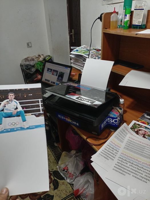 Epson 7300 rangli juda tezkor KOPIYA-SKANER-PRINT dyuzi 100% tayyor
