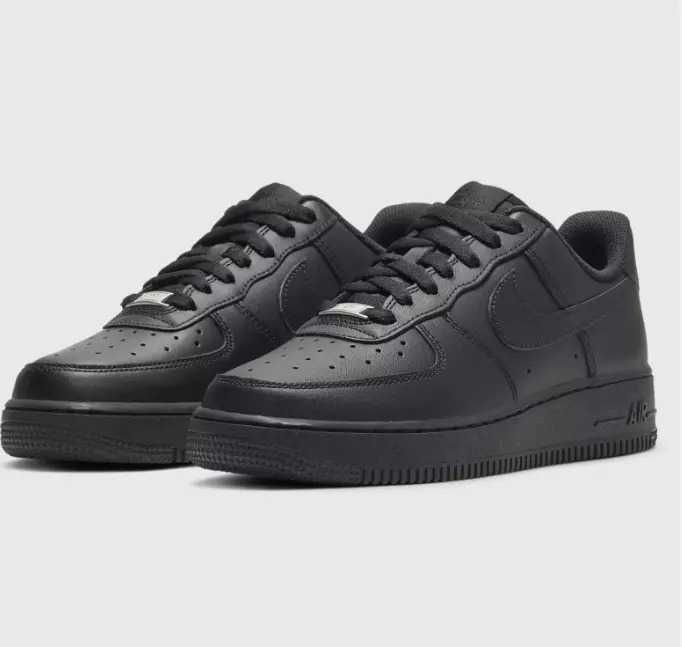 ПОПУЛЯРЕН Nike Air Force 1 07' Triple Black от/до 36-47 размер