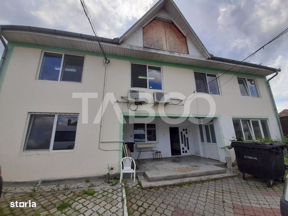 Spatiu comercial 100 mpu CURENT TRIFAZIC locuri parcare Lazaret Sibiu