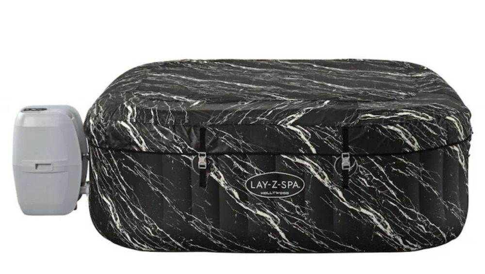 НОВО Суперлуксозно надуваемо джакузи HOLLYWOOD 1.80м-1.80м-66см