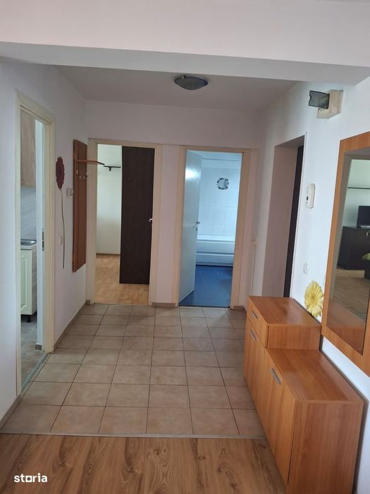 Apartament 2 camere, balcon, mobilat, parter