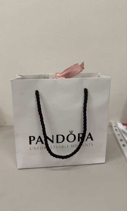 PANDORA,сережки серебро