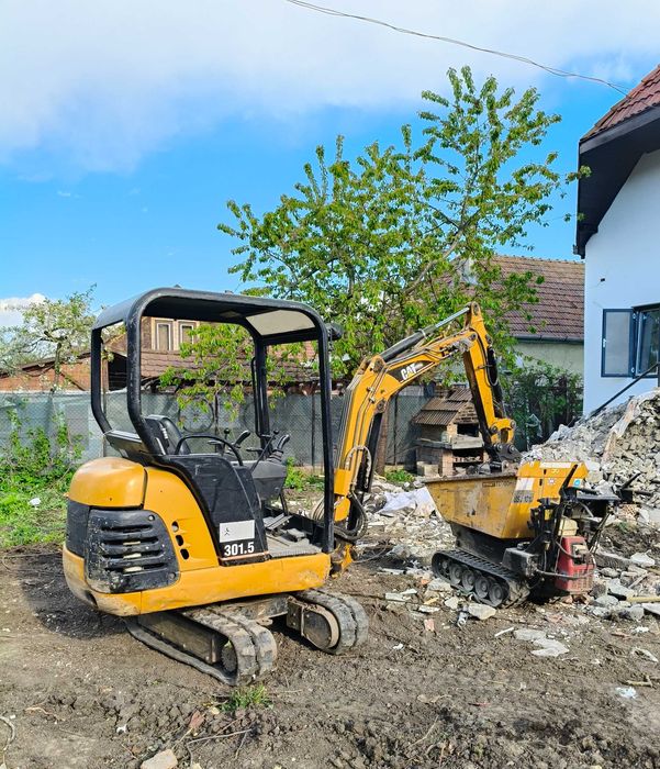 sapaturi miniexcavator  inchiriere