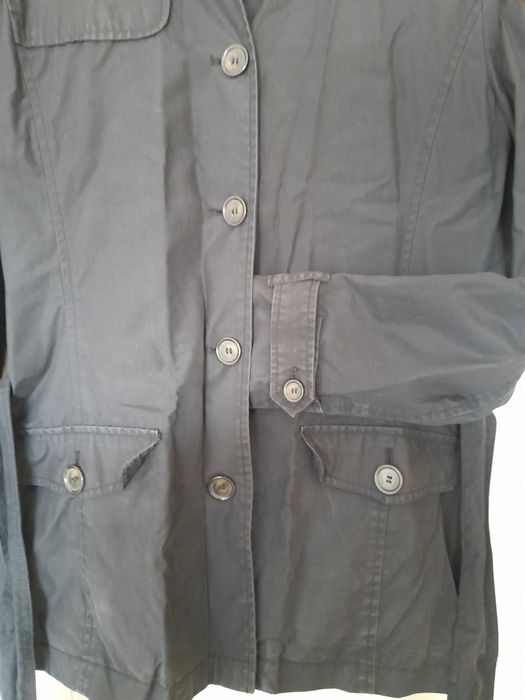 Къс шлифер с памучна подплата