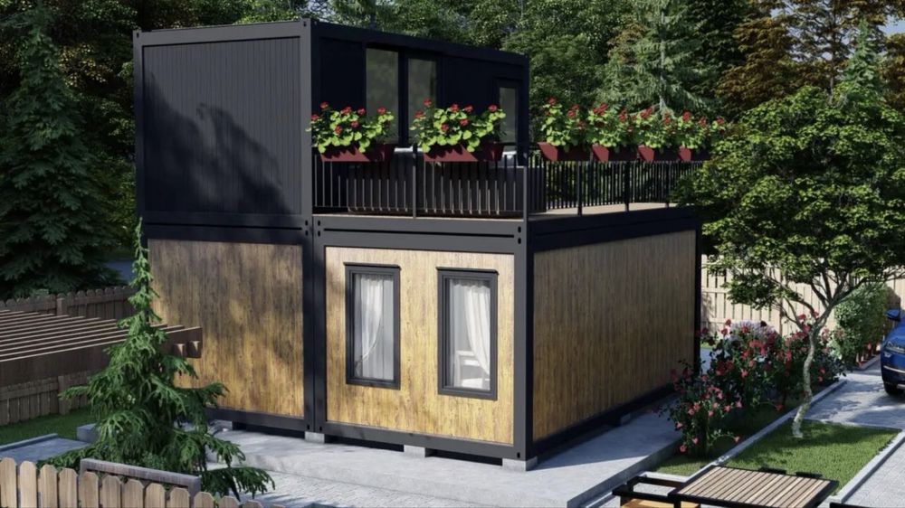 Container modular birou