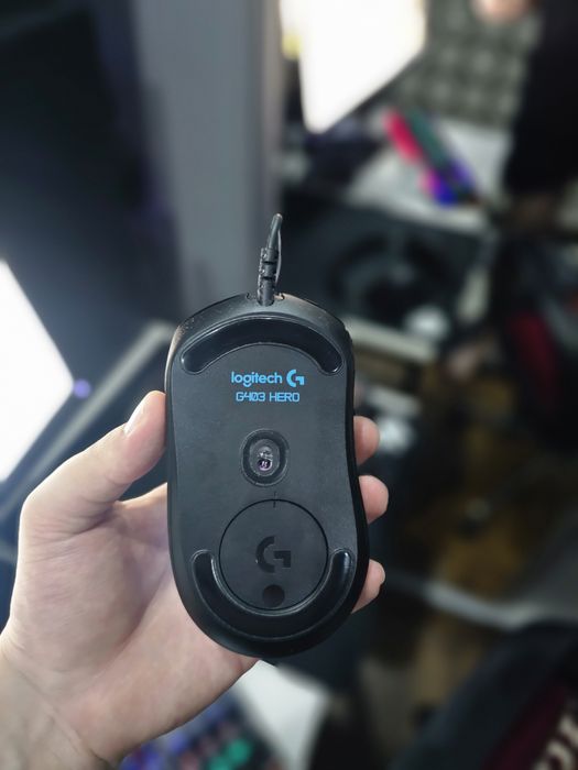Logitech g403 hero, состояние новый