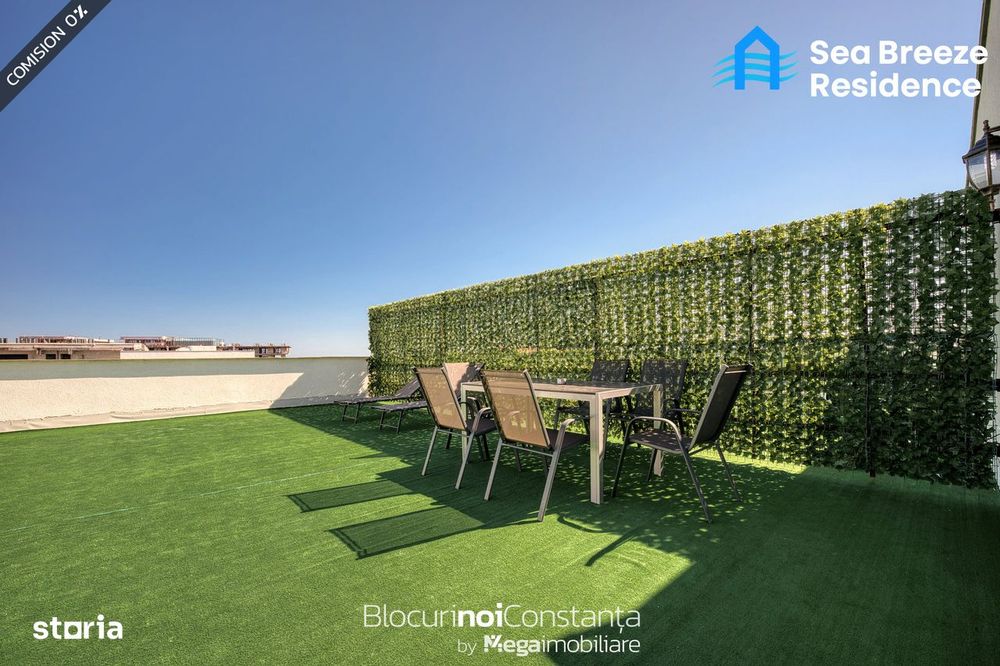 #Penthouse mobilat și utilat · terasă 110mp | zona Lidl, Mamaia Nord — fotografia 3
