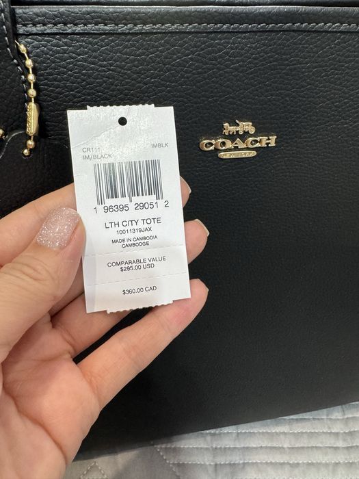 Сумка Coach City Tote Bag (Коуч)