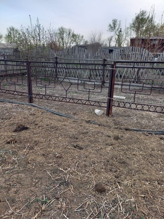 Забор металлические