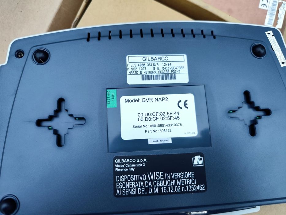 Punct de acces retea Gilbarco