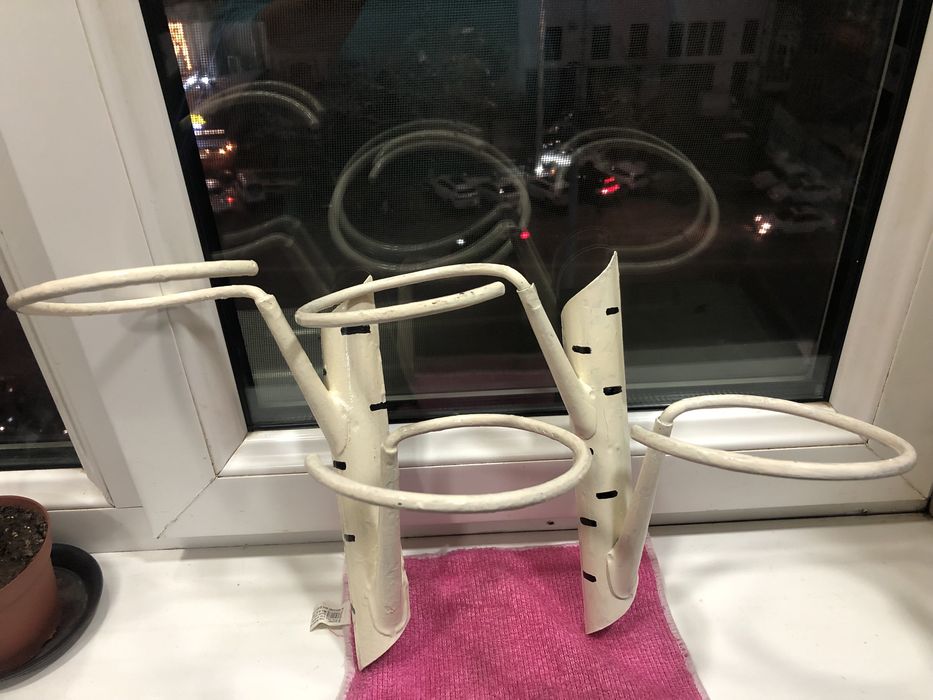 Настенная березка для цветов,цена за пару