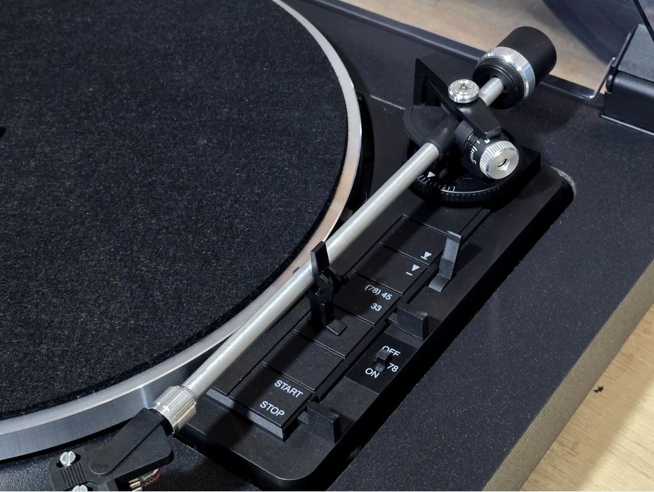 Pick-up DUAL CS-455-1, automatic, ortofon omp10, hifi  retro stereo black