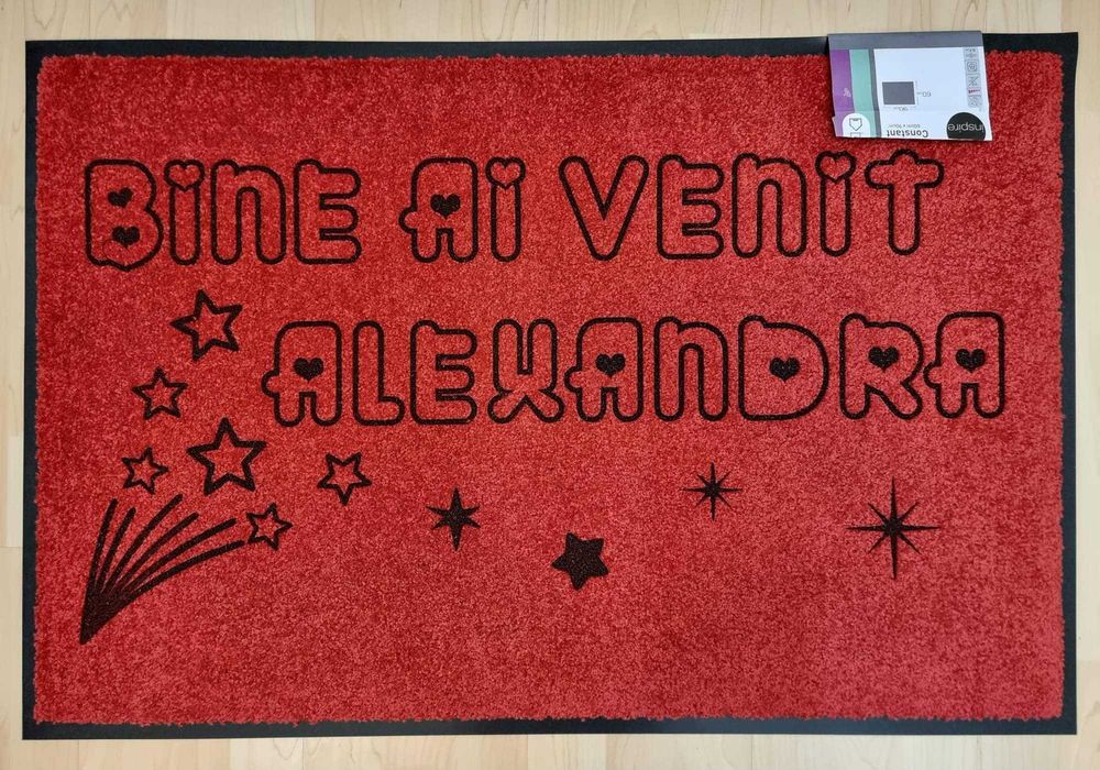Covor personalizat 60x40 si 60x 80cm