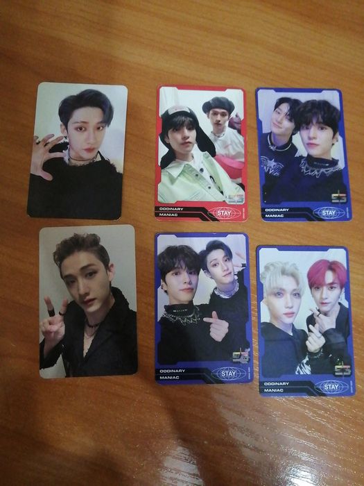 Карточки Stray kids, альбом Oddinary