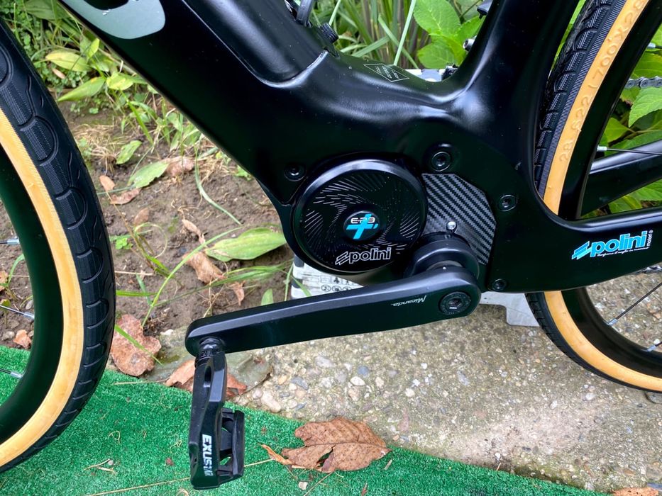 Cursiera Electrica Carbon Olmo E-BRO 2.0 | Shimano 105 Di2 Electronic | Motor Polini 75Nm