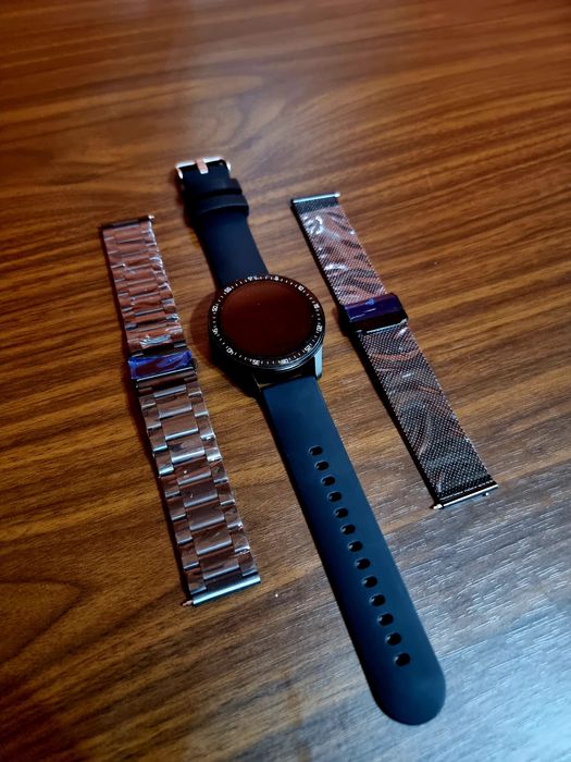 Ceas smartwatch 2 în 1 cu casti wireless
