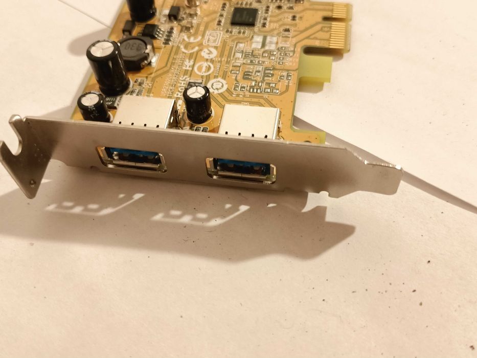 Продам плату с PCIE на два порта USB 3.0 .